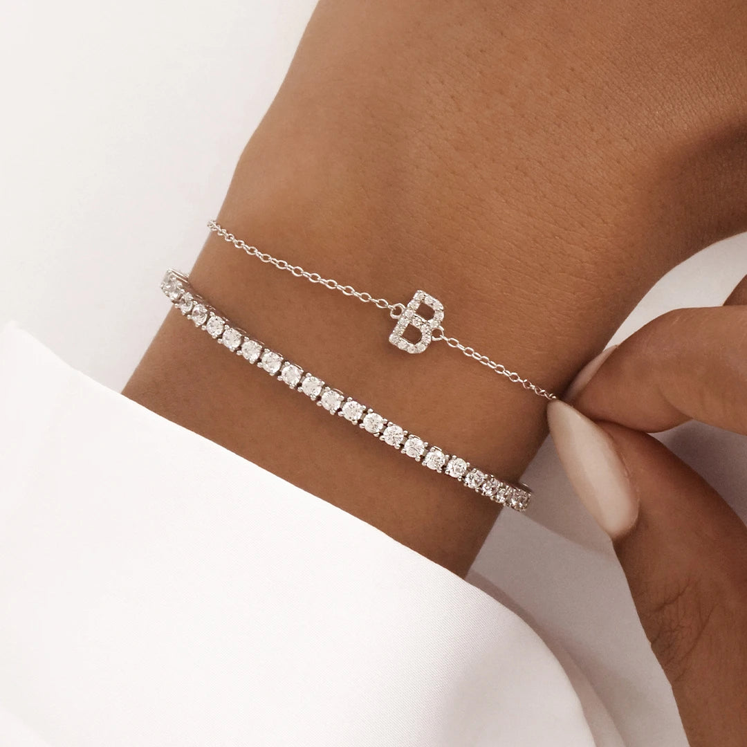 Mariah Bracelet Set Silver